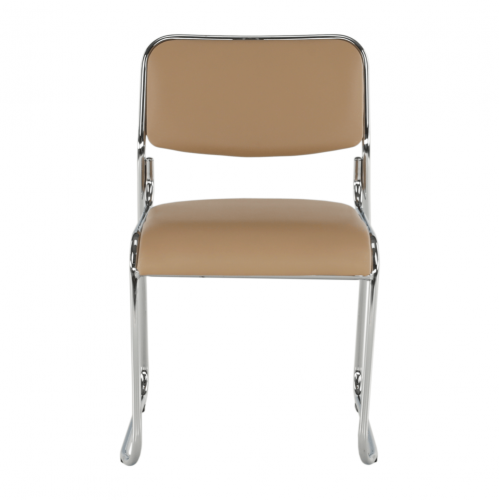 Zasadacia stolička, hnedá ekokoža, BULUT