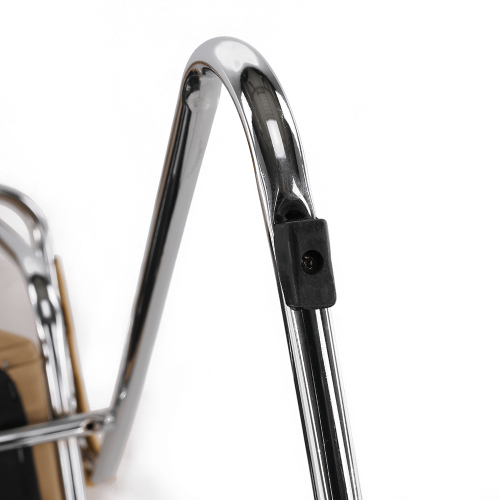 Zasadacia stolička, hnedá ekokoža, DERYA