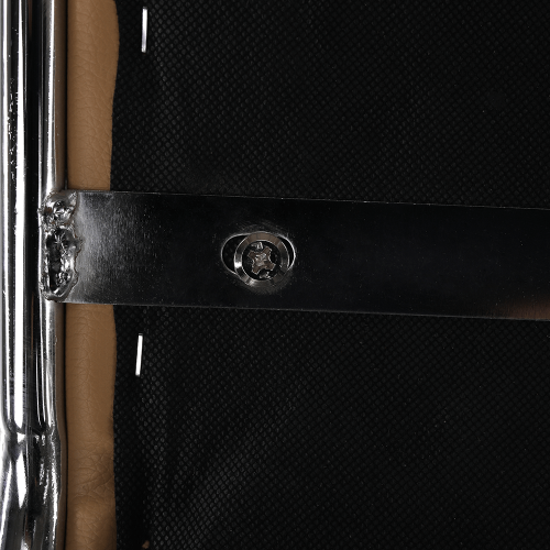 Zasadacia stolička, hnedá ekokoža, DERYA