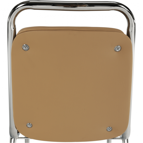 Zasadacia stolička, hnedá ekokoža, ZEKI