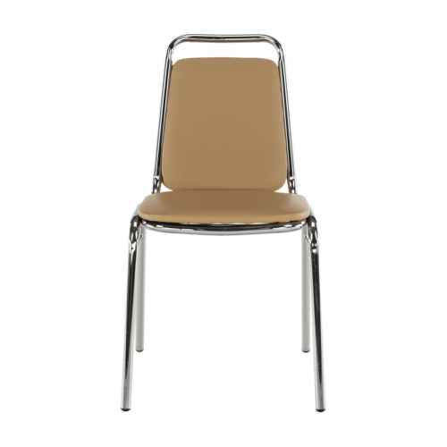 Zasadacia stolička, hnedá ekokoža, ZEKI