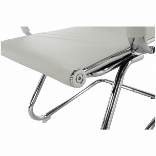 Zasadacia stolička, biela, AZURE 2 NEW TYP 2