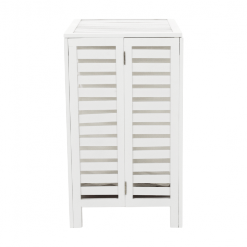 Kôš na bielizeň, biela, MENORK