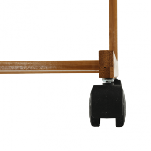 Pojazdný vešiak, bambus, šírka 60cm, VIKIR TYP 1