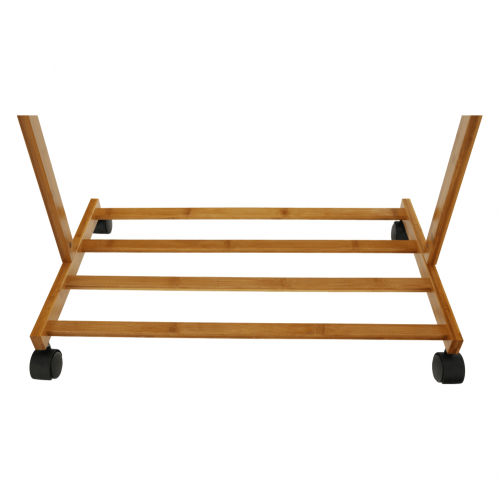 Pojazdný vešiak, bambus, šírka 60cm, VIKIR TYP 1