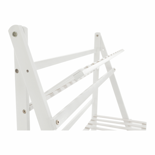 Skladací regál, biela, NEPEL TYP 1 + darček