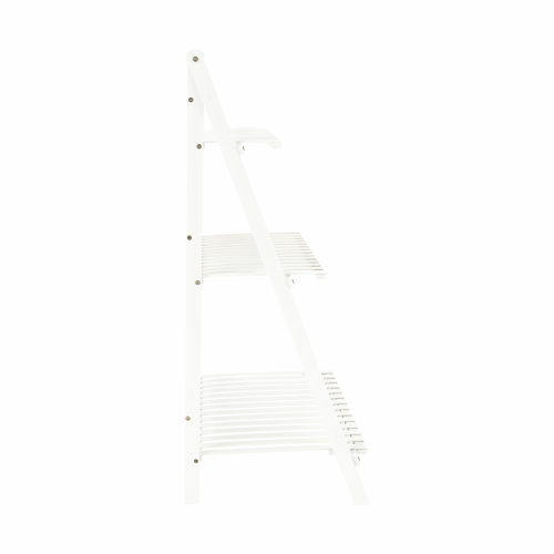 Skladací regál, biela, NEPEL TYP 1 + darček