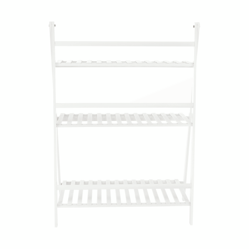 Skladací regál, biela, NEPEL TYP 1 + darček