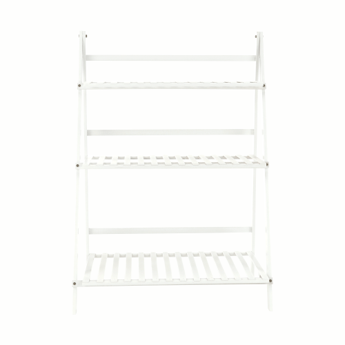 Skladací regál, biela, NEPEL TYP 1 + darček