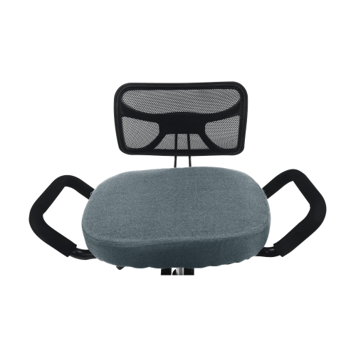 Ergonomická kľakačka, sivá/čierna, RUFUS