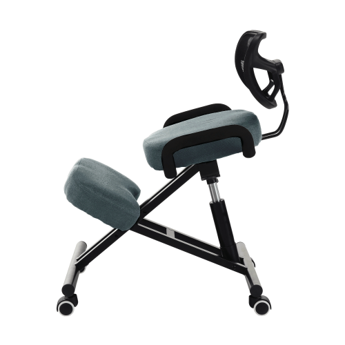 Ergonomická kľakačka, sivá/čierna, RUFUS