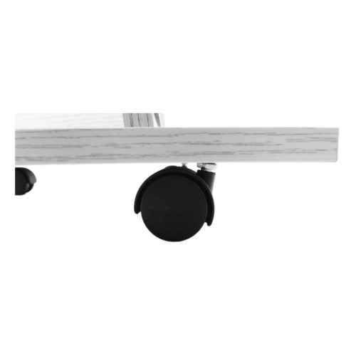 Zrkadlo na kolieskach, biela, NEPTUN