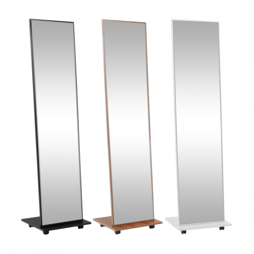 Zrkadlo na kolieskach, biela, NEPTUN