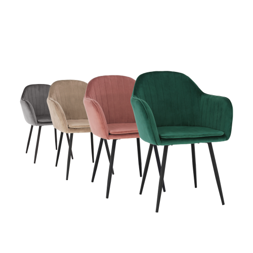 Dizajnové kreslo, smaragdová Velvet látka, ZIRKON