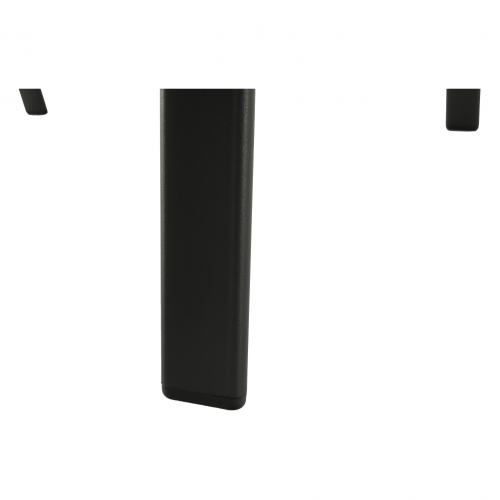 Stohovateľné polohovacie záhradné lehátko, čierna/sivá, ATREO