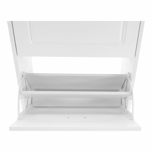 Botník, 2-radový, biela, SEBER TYP 1