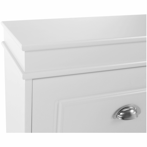 Botník, 2-radový, biela, SEBER TYP 5