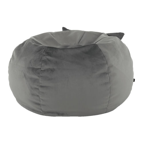 Sedací vak, sivá látka, BABY TYP 1
