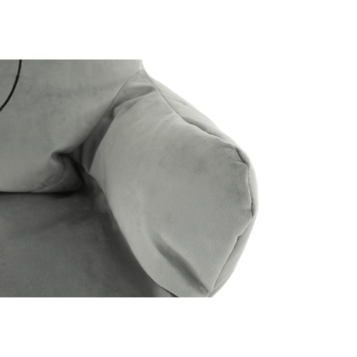 Sedací vak, sivá látka, BABY TYP 2