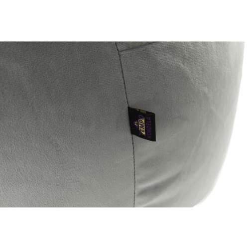 Sedací vak, sivá látka, BABY TYP 2