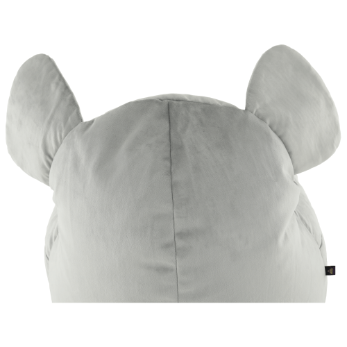 Sedací vak, sivá látka, BABY TYP 2