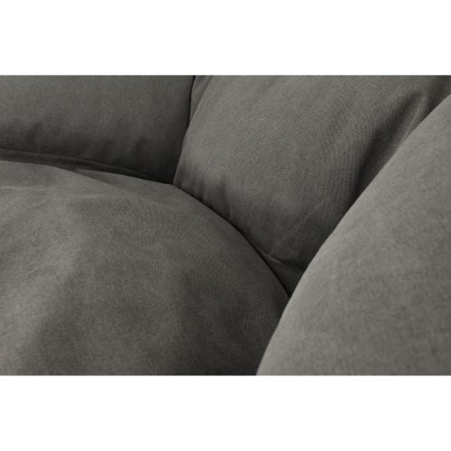 Sedací vak, sivá látka, URASON