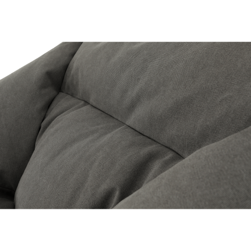 Sedací vak, sivá látka, URASON