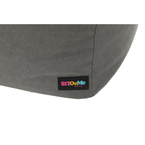 Sedací vak, sivá látka, URASON
