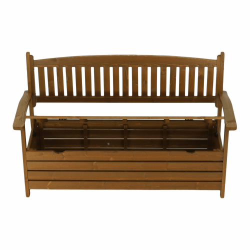 Záhradná lavička, hnedá, 150cm, AMULA