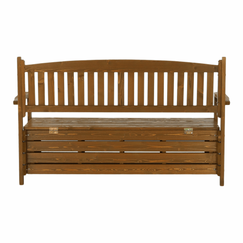 Záhradná lavička, hnedá, 150cm, AMULA