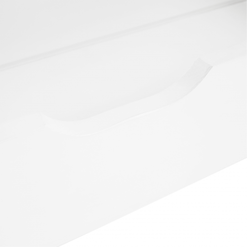 Posteľ s 2 kontajnermi, biela, ELISIA