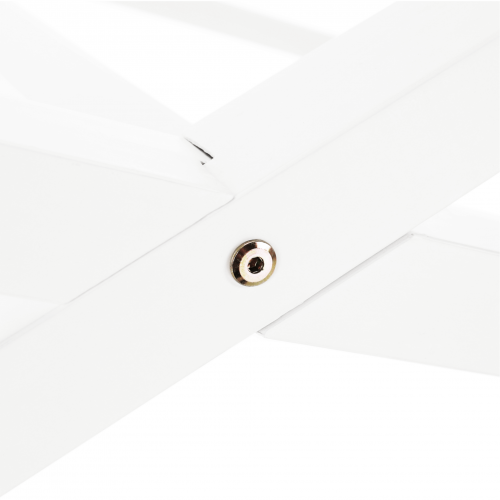 Posteľ s 2 kontajnermi, biela, ELISIA