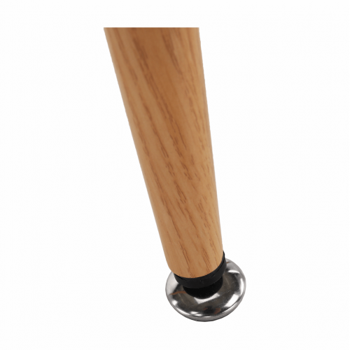 Barový stôl, čierna/dub, priemer 60 cm, IMAM