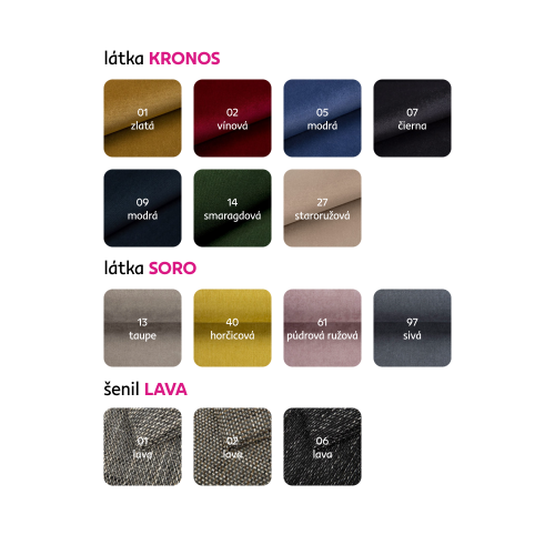 Klubové kreslo, púdrovo ružová látka, CUBA