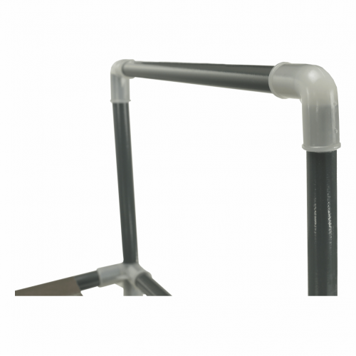 10-radový botník, sivá, FILOU