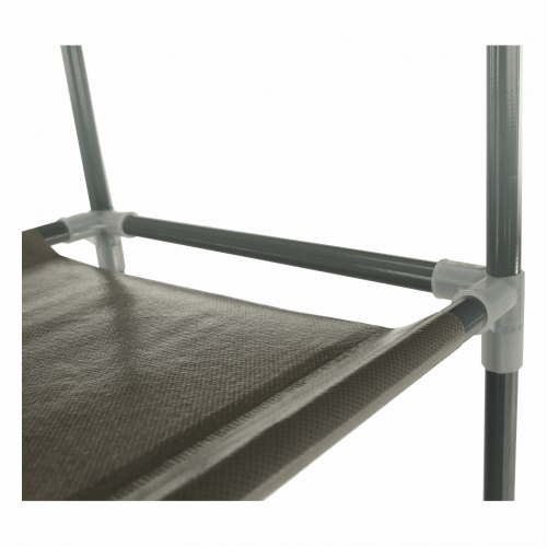 10-radový botník, sivá, FILOU