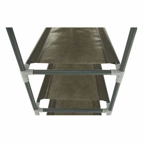 10-radový botník, sivá, FILOU