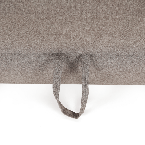 Sedacia súprava, sivohnedá Taupe, pravá, SEGORIA ROH U