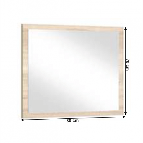 Zrkadlo, dub artisan, BAFRA