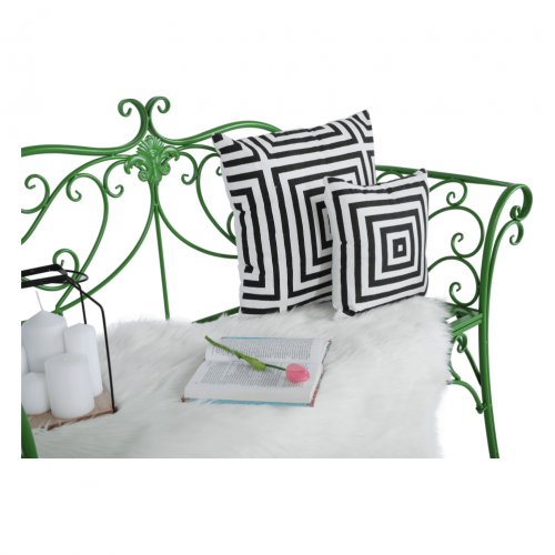 Záhradná lavička, zelená, ETELIA