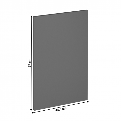 Dvierka na umývačku riadu, sivý mat, 44,6x57, LANGEN