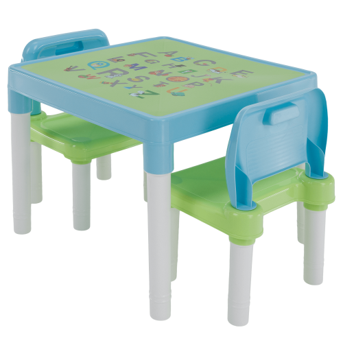 Detský set 1+2, modrá/zelená/biela, BALTO