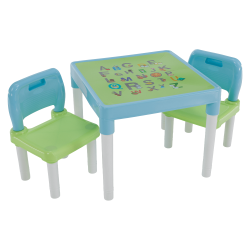 Detský set 1+2, modrá/zelená/biela, BALTO