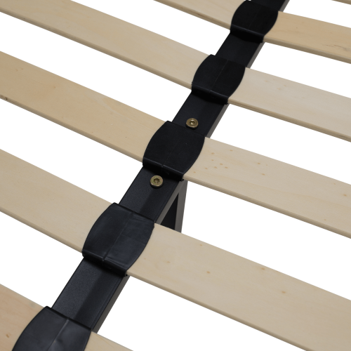 Posteľ, ružová/gold chróm zlatý, 160x200, KAISA