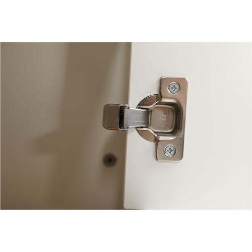 RTV stolík MZ15, biela/dub grand, LEON