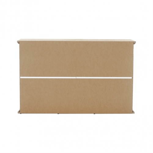 Komoda MZ11, biela/dub grand, LEON