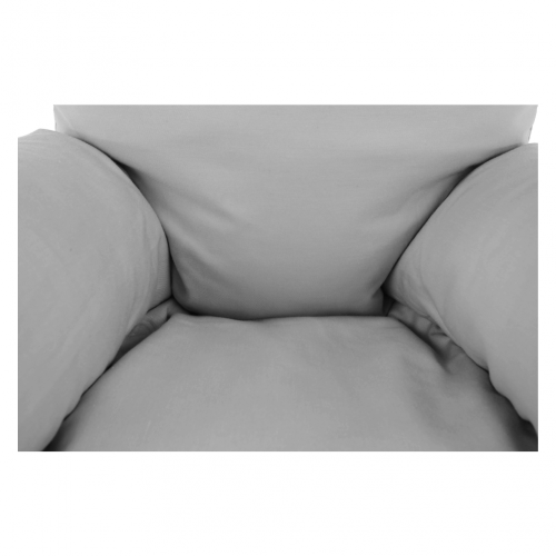 Sedací vak, svetlosivá látka, TAMPO