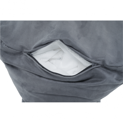 Sedací vak, sivá, LAPIN