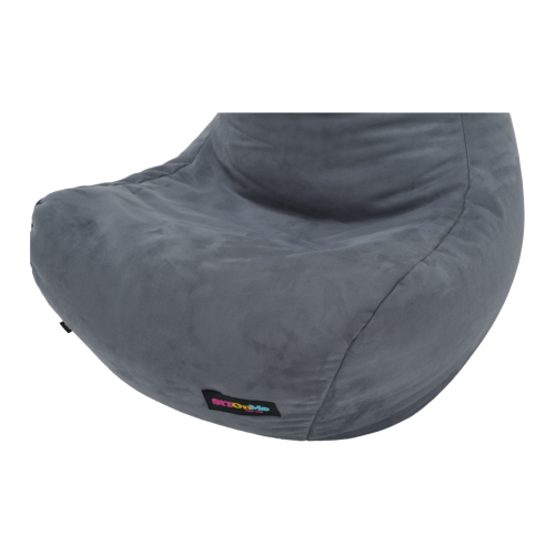 Sedací vak, sivá, LAPIN