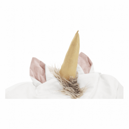 Sedací vak jednorožec, biela, INOROG